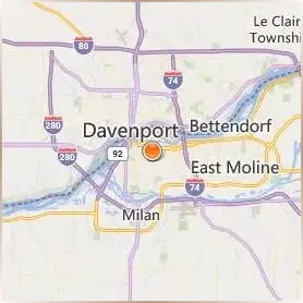 Augustana College Location Map Augustana College Location Map