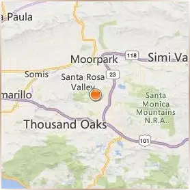 California Lutheran University Location Map California Lutheran University Location Map