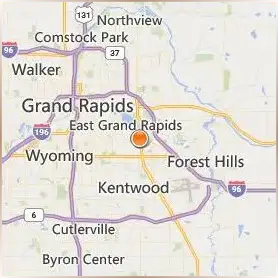 Calvin College Location Map Calvin College Location Map