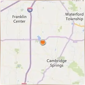 Edinboro University of Pennsylvania Location Map Edinboro University of Pennsylvania Location Map