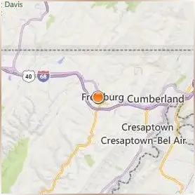 Frostburg State University Location Map Frostburg State University Location Map