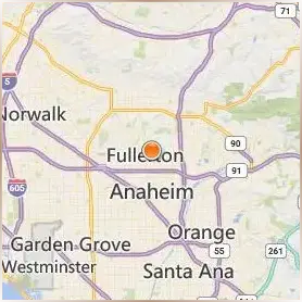 Fullerton College Location Map Fullerton College Location Map