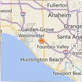 Golden West College Location Map Golden West College Location Map