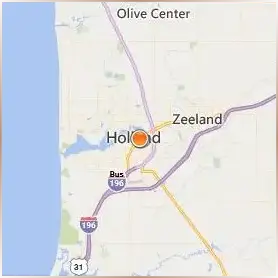 Hope College Location Map Hope College Location Map