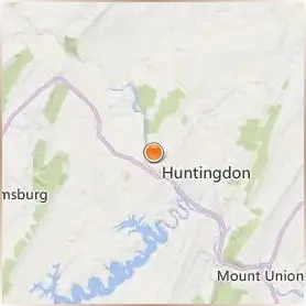 Juniata College Location Map Juniata College Location Map