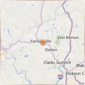 Keystone College Location Map Keystone College Location Map