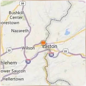 Lafayette College Location Map Lafayette College Location Map