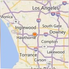 Los Angeles Southwest College Location Map