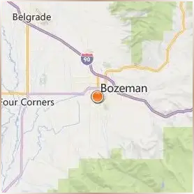 Montana State University Location Map