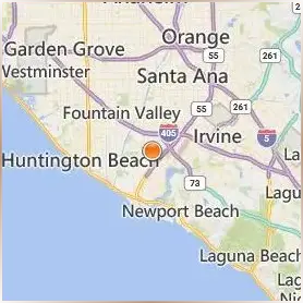 Orange Coast College Location Map Orange Coast College Location Map