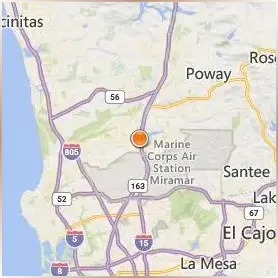San Diego Miramar College Location Map San Diego Miramar College Location Map
