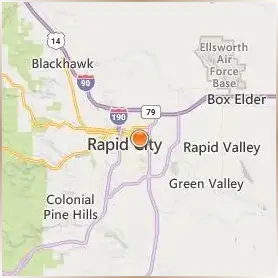 South Dakota School of Mines and Technology Location Map South Dakota School of Mines and Technology Location Map