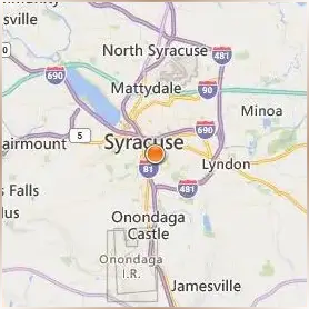 Syracuse University Location Map Syracuse University Location Map