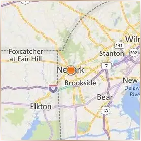 University of Delaware Location Map University of Delaware Location Map