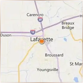 University of Louisiana at Lafayette Location Map University of Louisiana at Lafayette Location Map